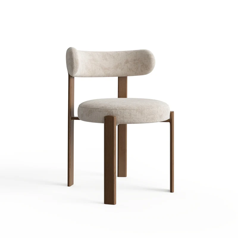 Lot de 2 chaises OREN velours gaufré