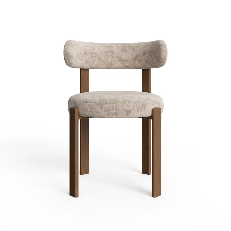 Lot de 2 chaises OREN velours gaufré