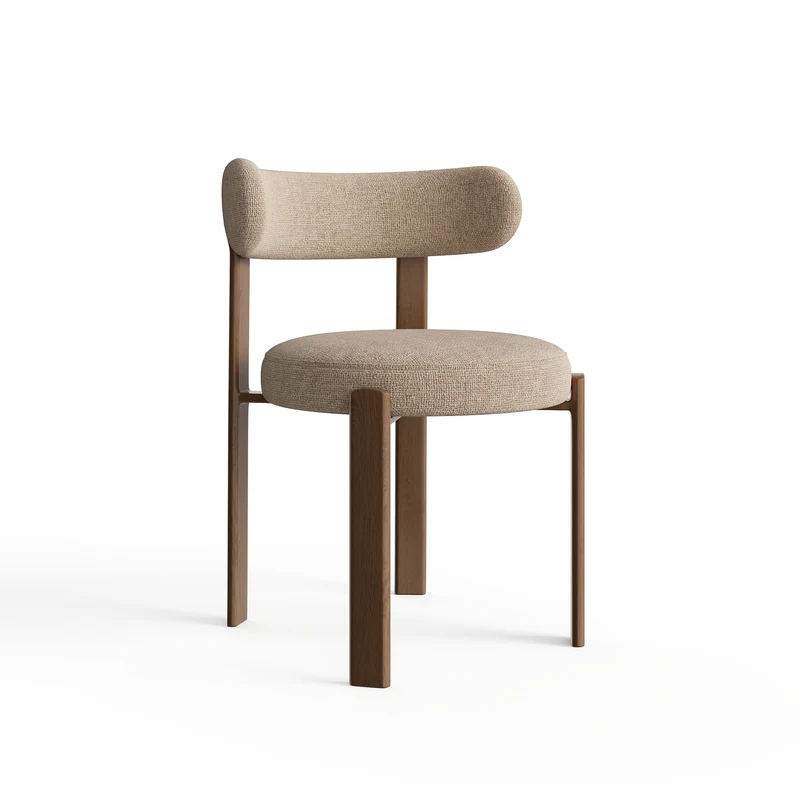 Lot de 2 chaises OREN velours chenillé