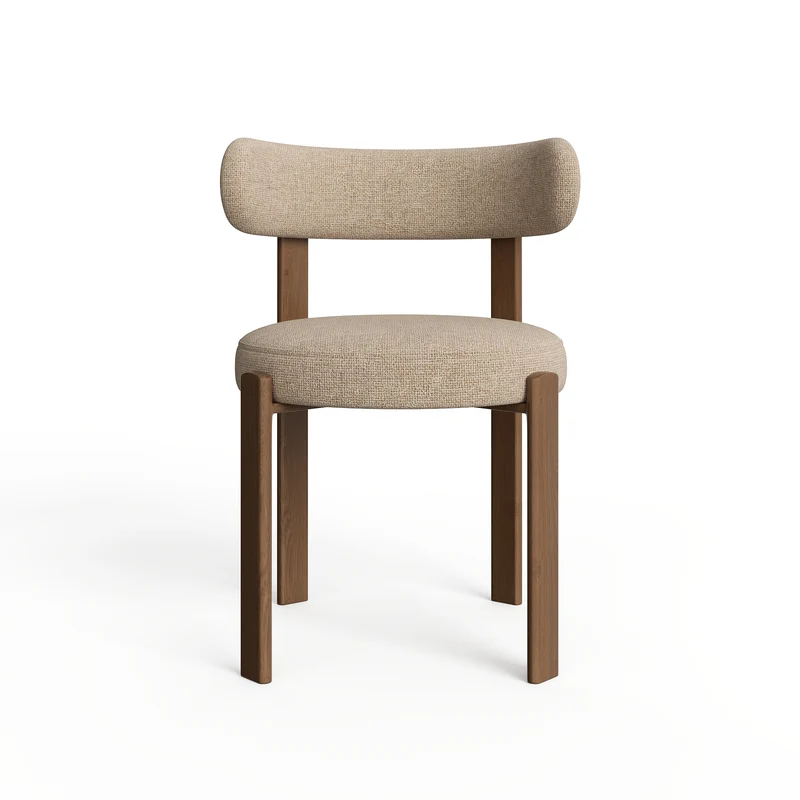 Lot de 2 chaises OREN velours chenillé