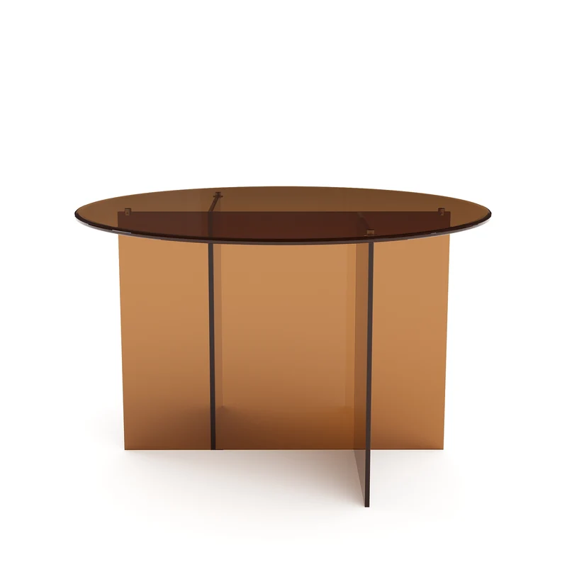 Table à manger SIENNA en verre 120cm