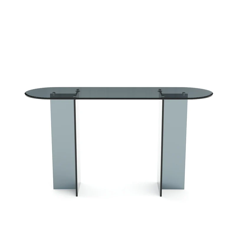 Console SIENNA en verre 120cm