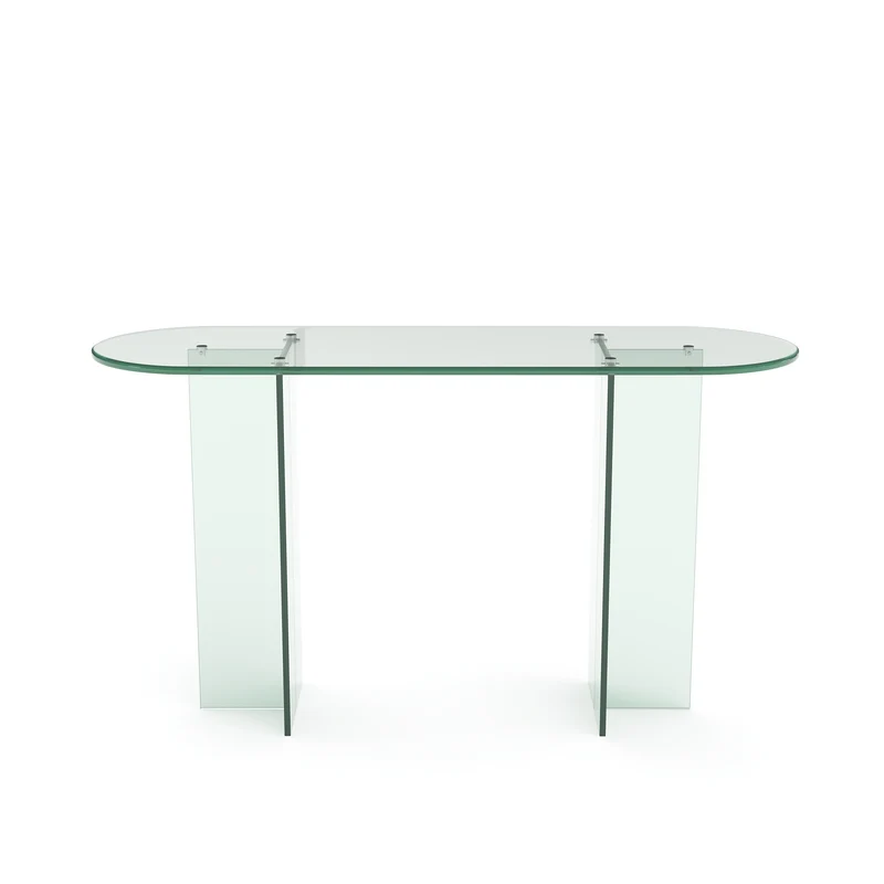 Console SIENNA en verre 120cm