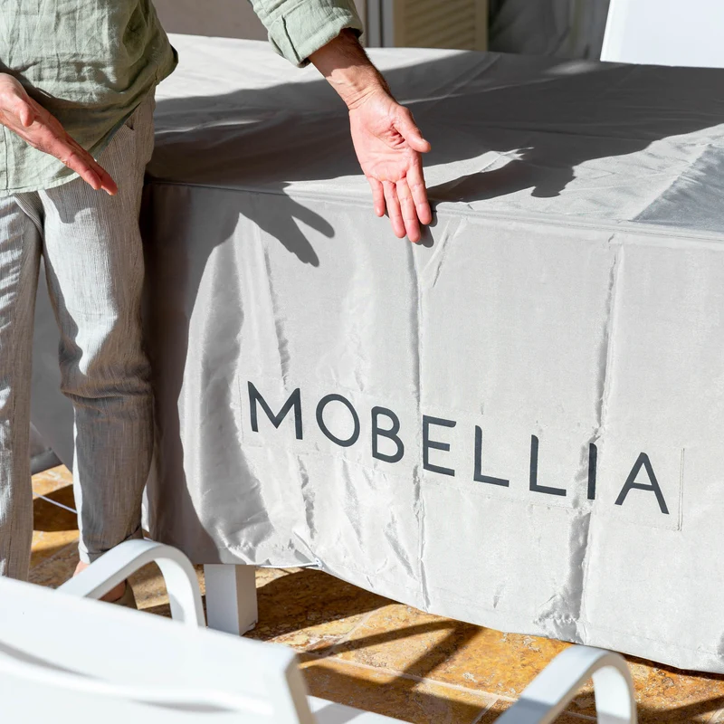 Housse de protection imperméable pour table carrée