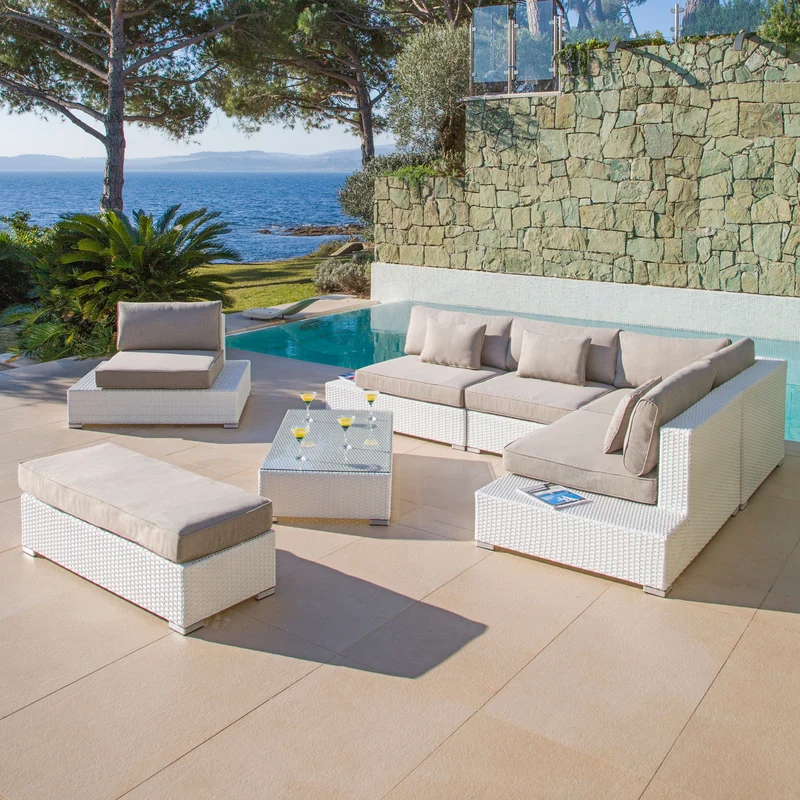 Coussins de remplacement pour salon de jardin Palma