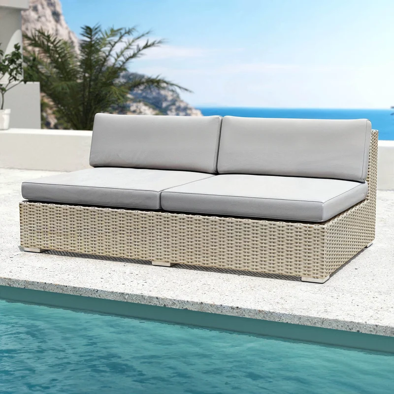 Chauffeuse de jardin 2 places Palma