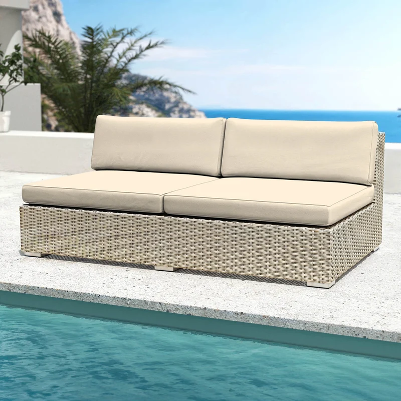 Chauffeuse de jardin 2 places Palma