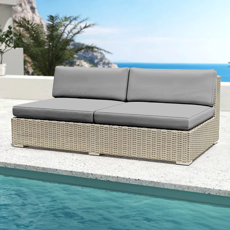 Chauffeuse de jardin 2 places Palma
