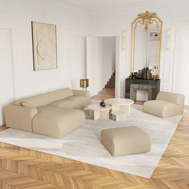 Canapé Grand Angle Gauche Myra