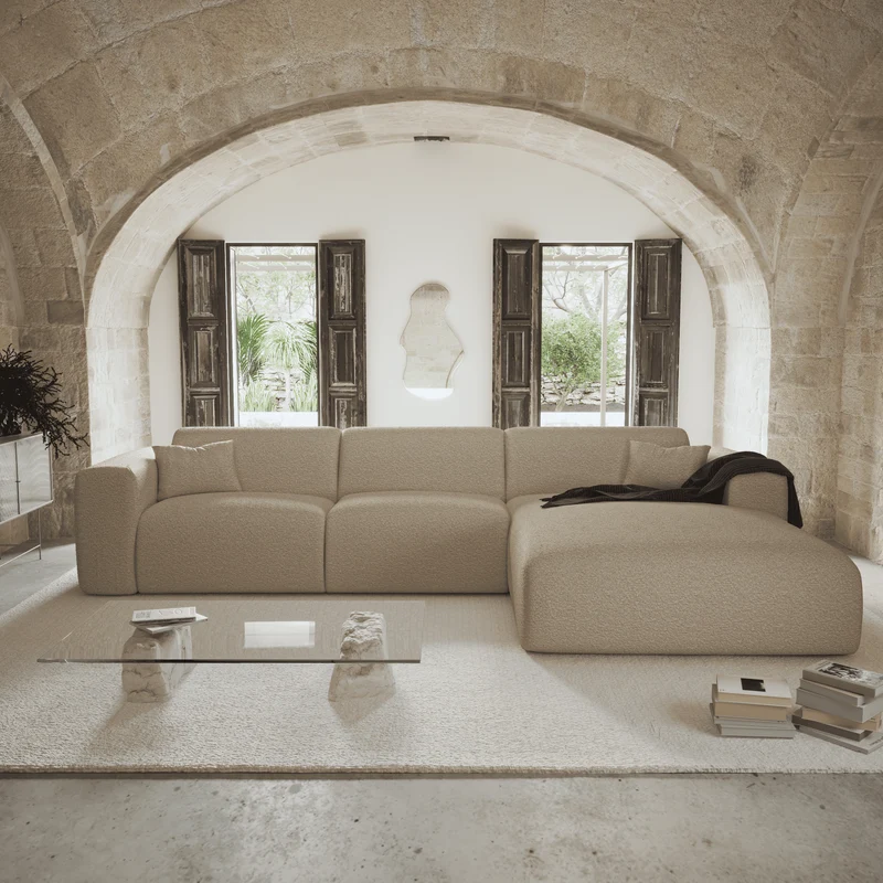 Canapé Convertible Angle Droit Myra