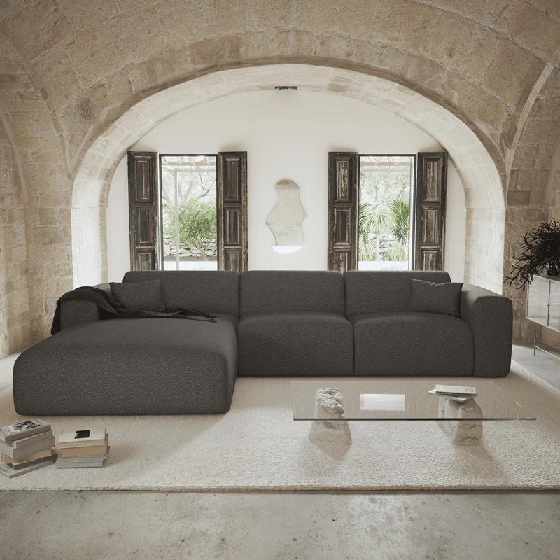 Canapé Convertible Angle Gauche Myra