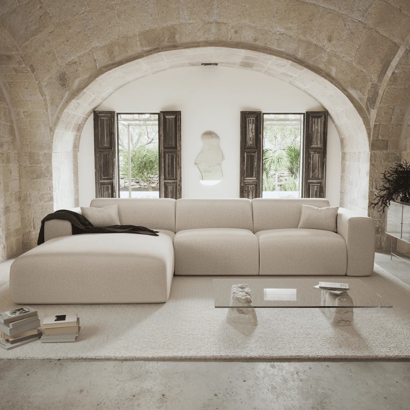 Canapé Convertible Angle Gauche Myra