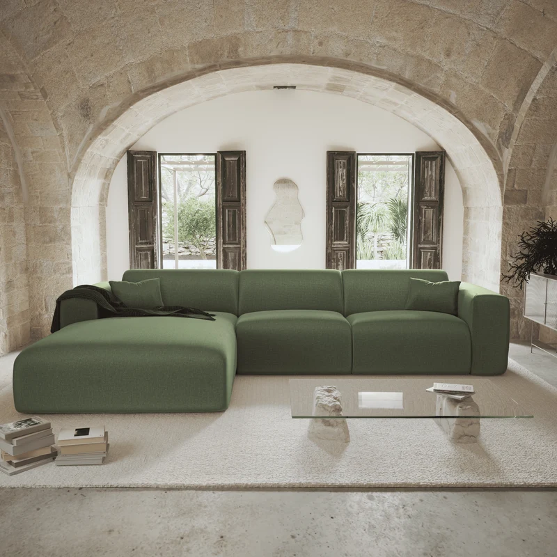Canapé Convertible Angle Gauche Myra
