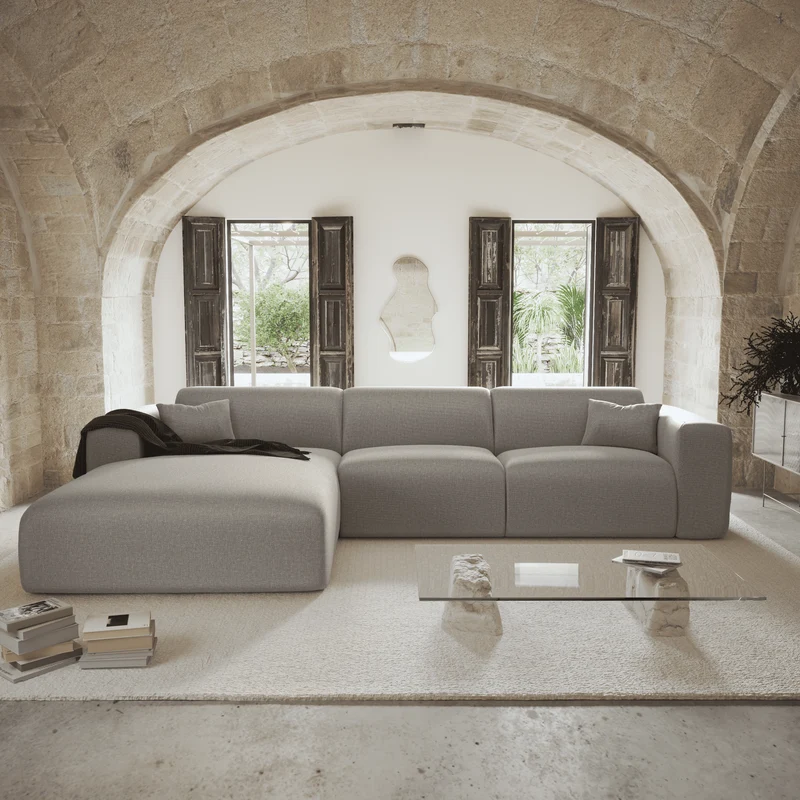 Canapé Convertible Angle Gauche Myra