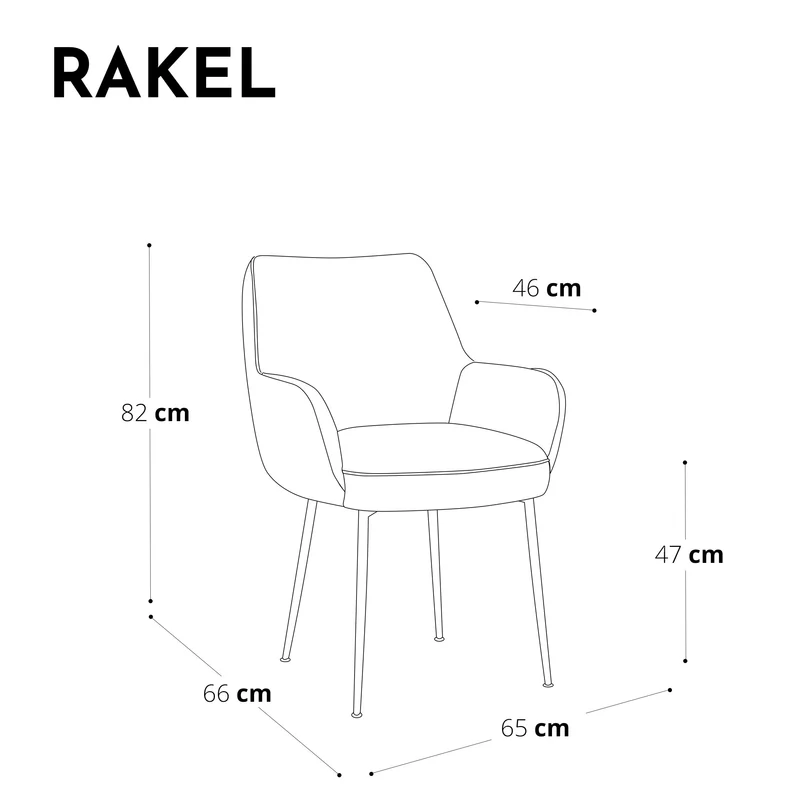 Lot de 2 petits fauteuils RAKEL Velours pieds dorés