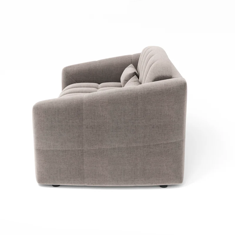 Canapé convertible express matelas 160cm NORA Tissu Velours