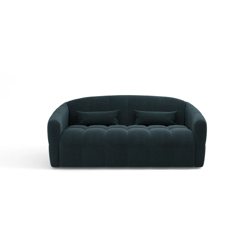 Canapé convertible express matelas 160cm NORA Tissu Velours