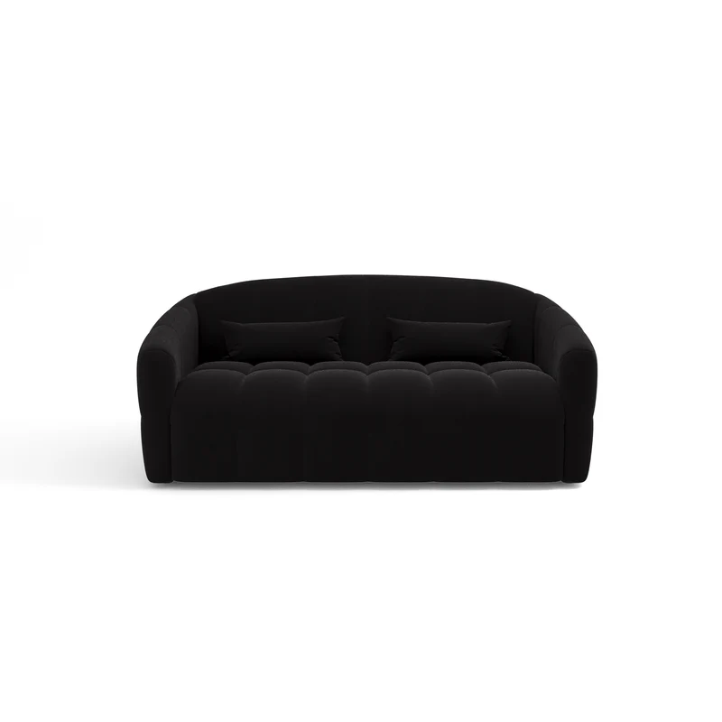 Canapé convertible express matelas 160cm NORA Tissu Velours