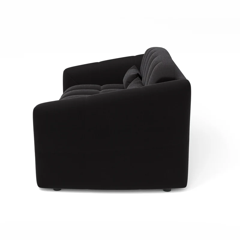 Canapé convertible express matelas 160cm NORA Tissu Velours