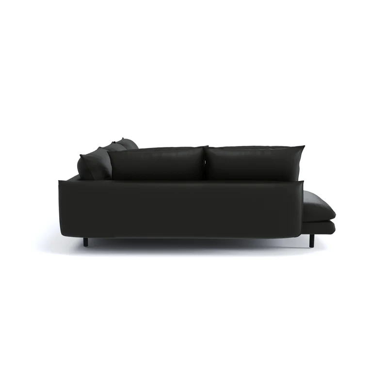 Canapé grand angle gauche ISAK Cuir