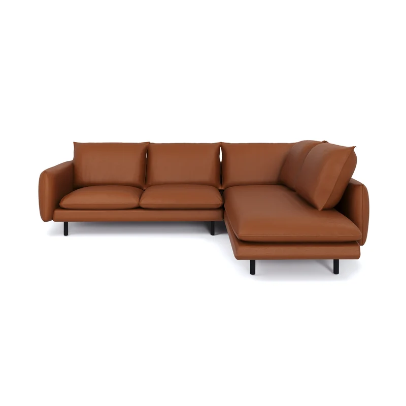 Canapé grand angle droit ISAK Cuir