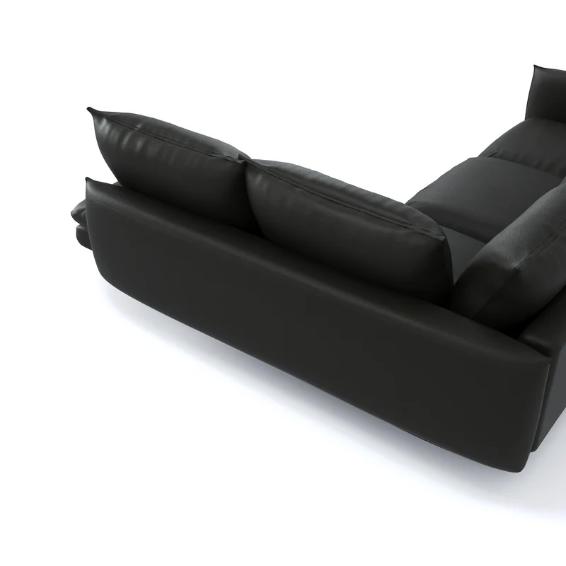 Canapé grand angle droit ISAK Cuir