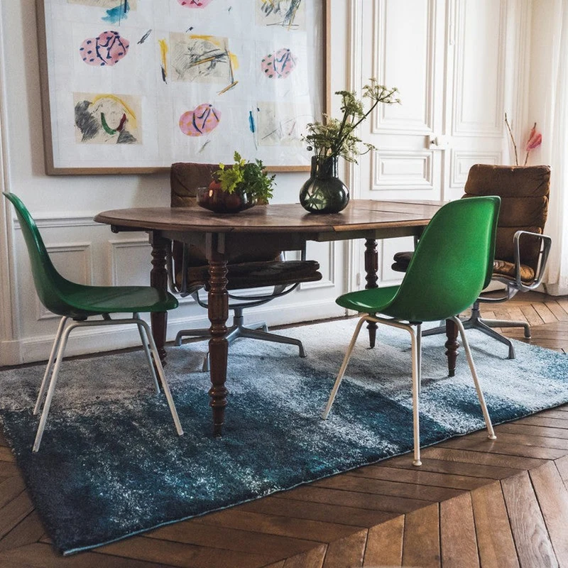 Tapis Pacifik bleu