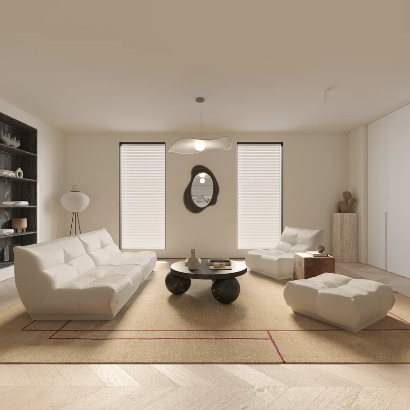 Canapé 5 places COZY Cuir