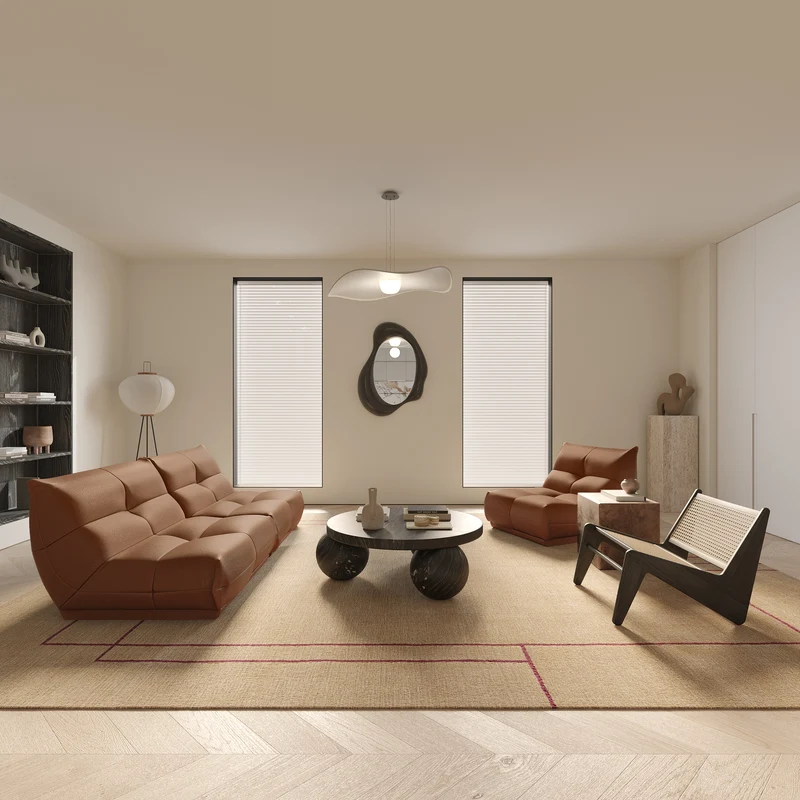 Canapé 5 places COZY Cuir