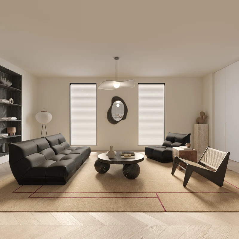 Canapé 5 places COZY Cuir