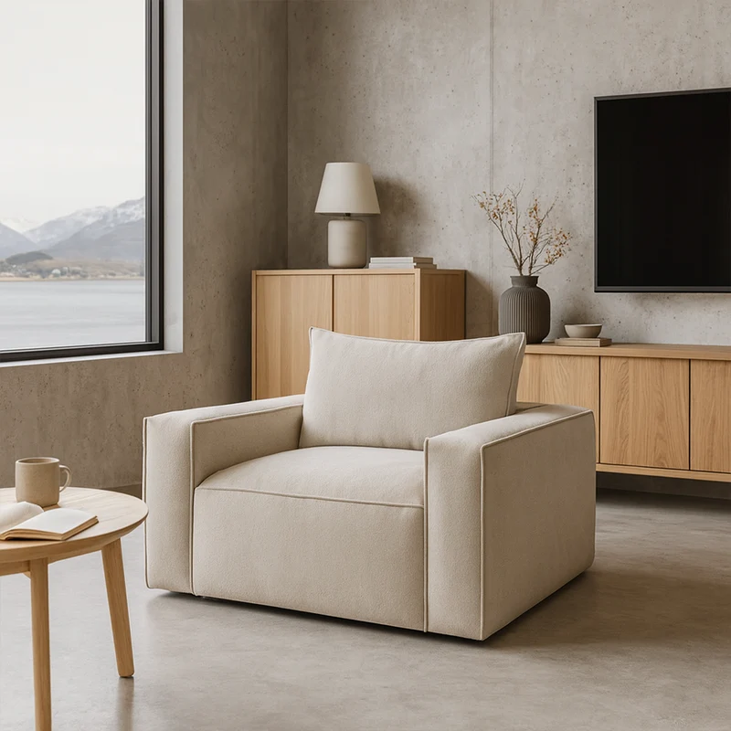 BAROLO Armchair – Low Armrests