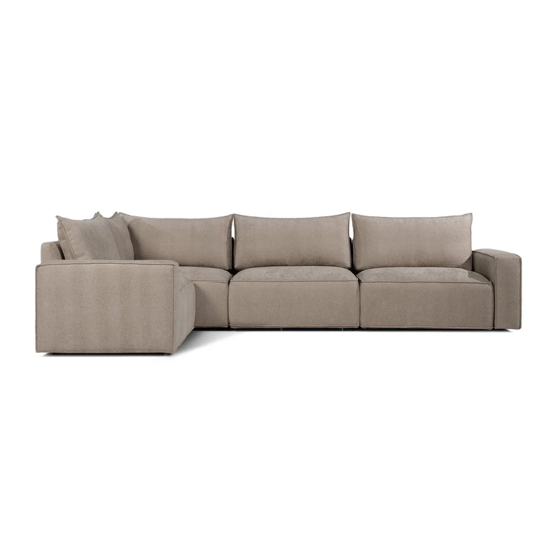 BAROLO Corner Sofa – 4 Seater, Low Armrests