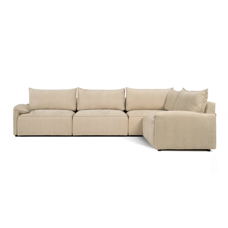 BAROLO Corner Sofa – 4 Seater, Low Armrests