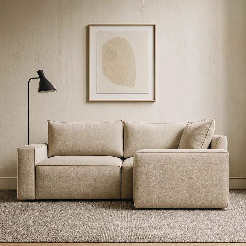 BAROLO Corner Sofa – 3 Seater, Low Armrests