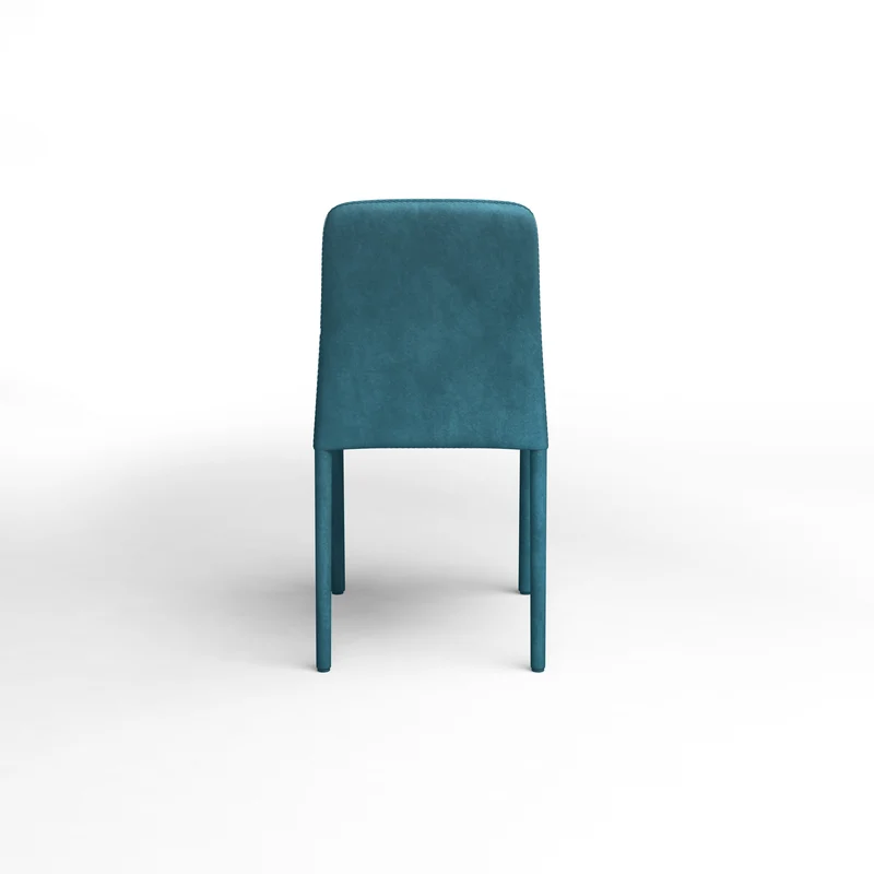 Lot de 4 chaises empilables OSKAR Velours