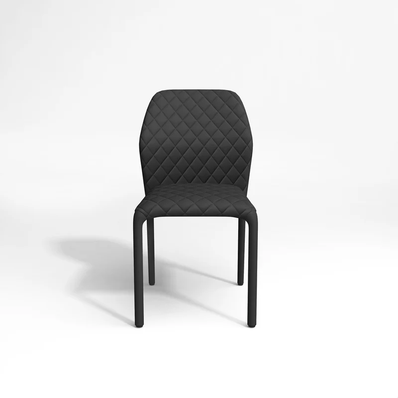 Lot de 4 chaises empilables OTTO Cuir synthétique