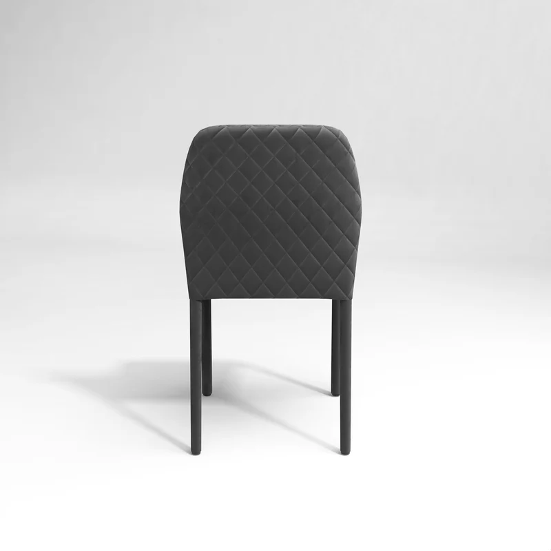 Lot de 4 chaises empilables OTTO Cuir synthétique
