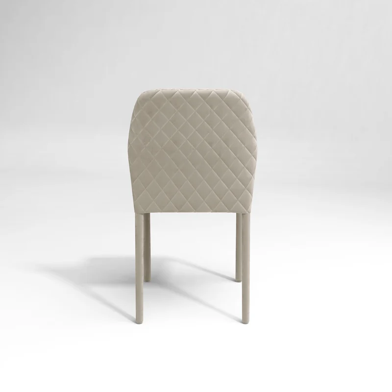 Lot de 4 chaises empilables OTTO Cuir synthétique