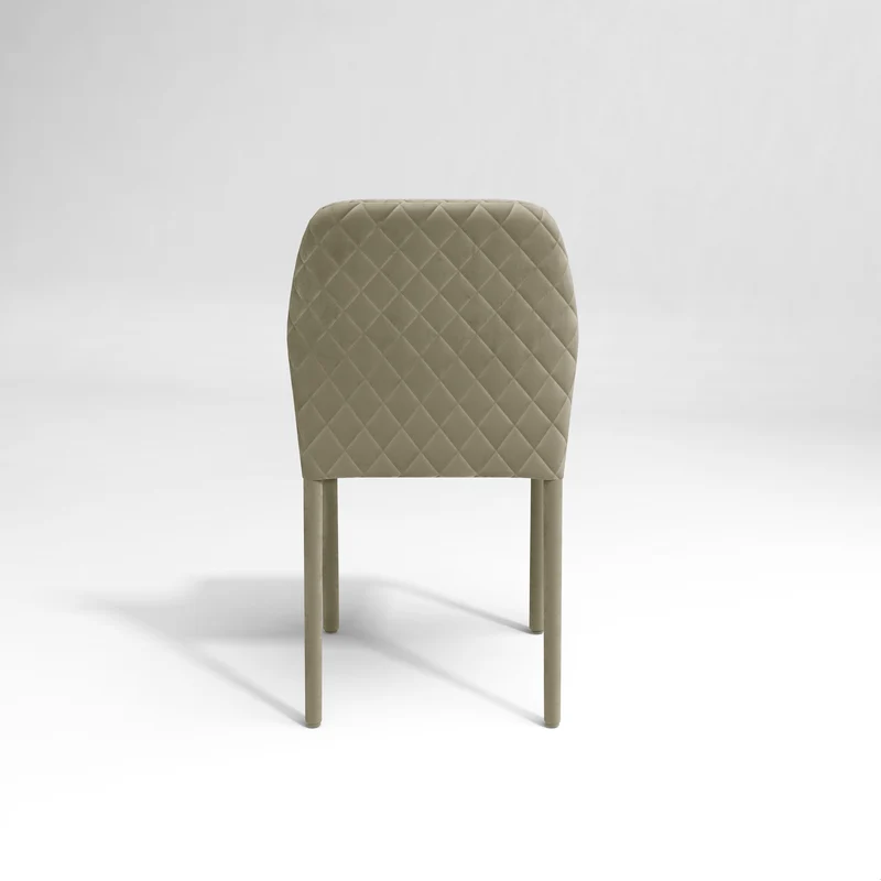 Lot de 4 chaises empilables OTTO Velours