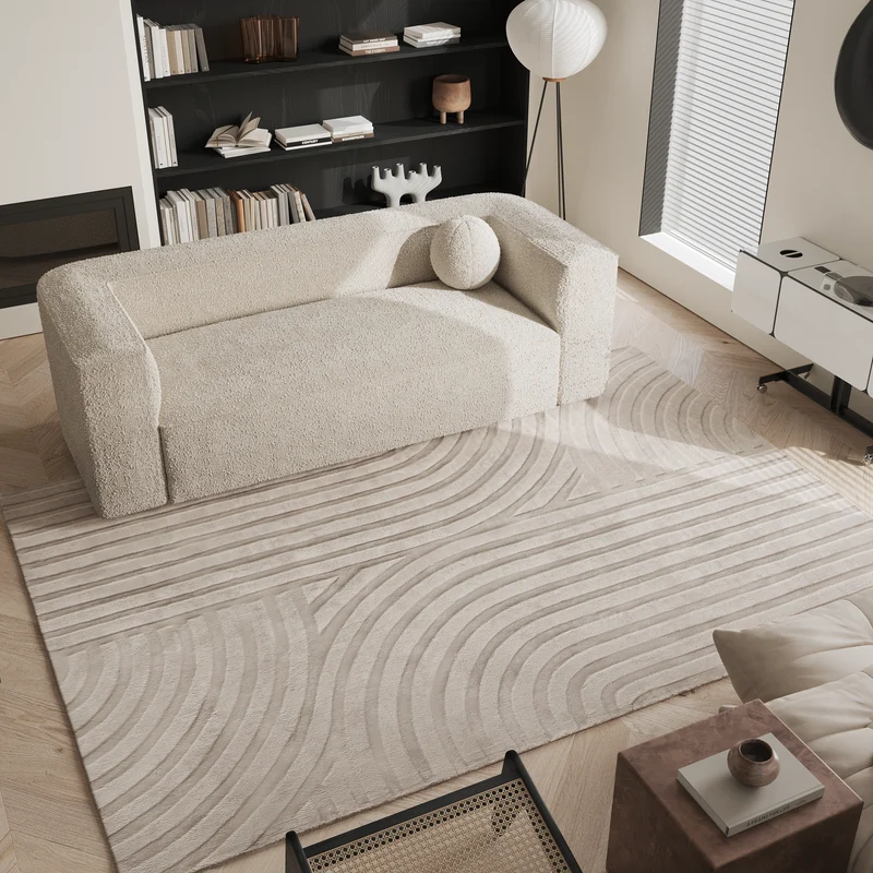 Tapis viscose rectangulaire Dana 160x230cm