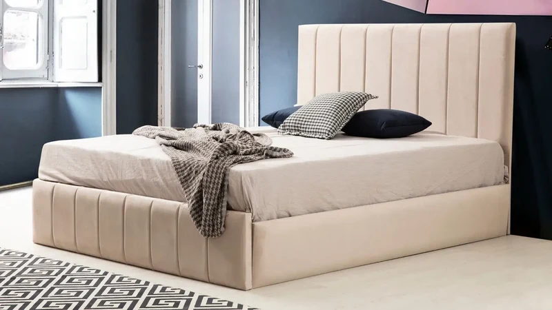 Cadre de Lit - Beige - Polo