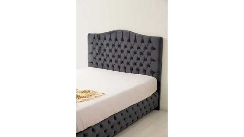 Lit Coffre - Anthracite - Paris