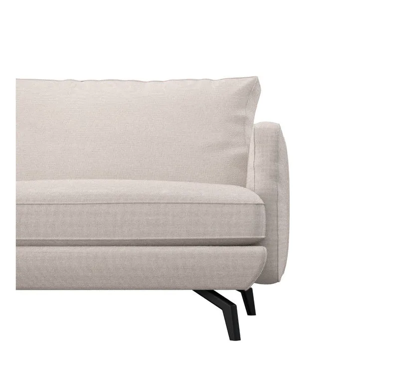 Canapé d'angle gauche UNIC Tissu tramé