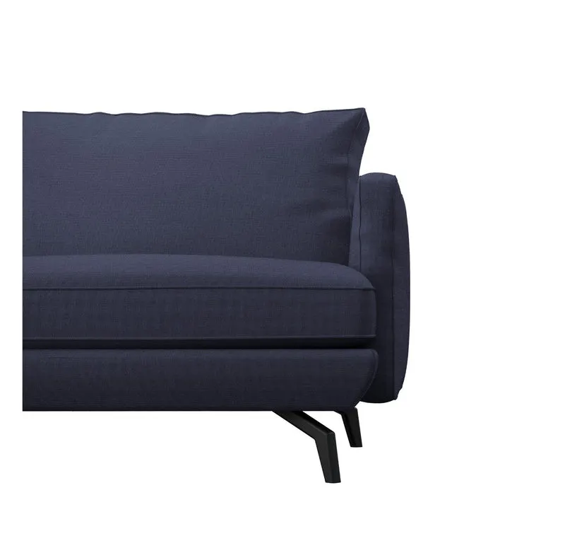 Canapé d'angle gauche UNIC Tissu tramé