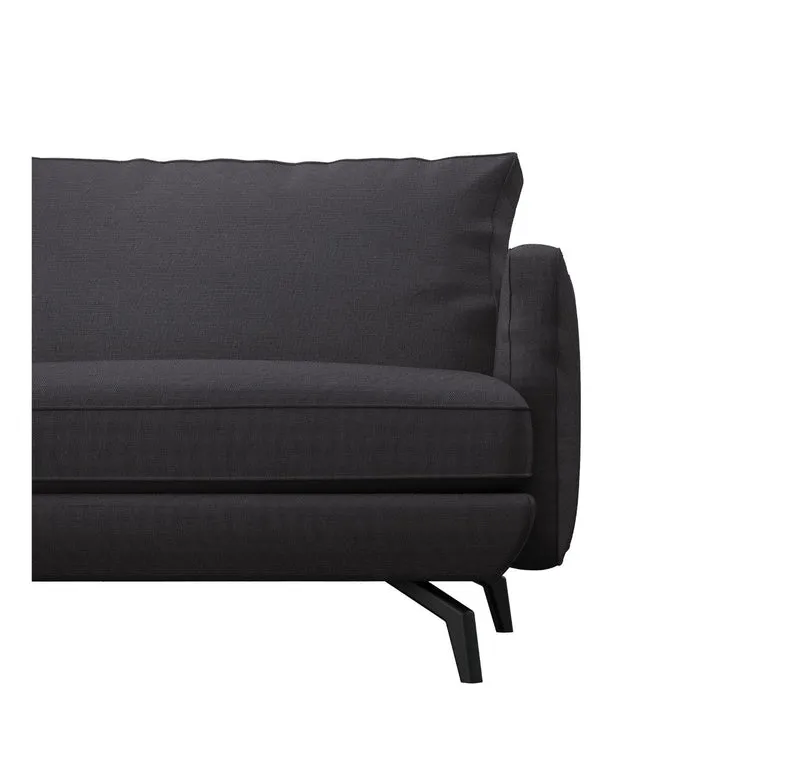 Canapé d'angle gauche UNIC Tissu tramé