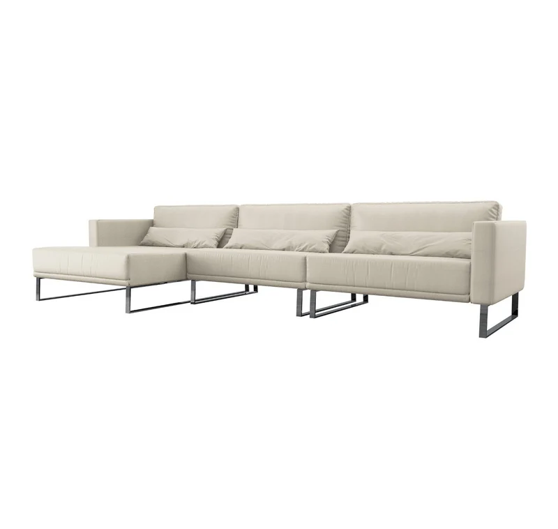 Canapé grand angle gauche OLA Tissu d'extérieur
