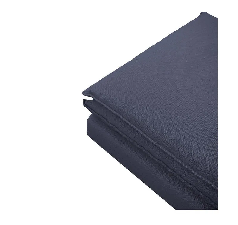 Pouf AARON Tissu tramé