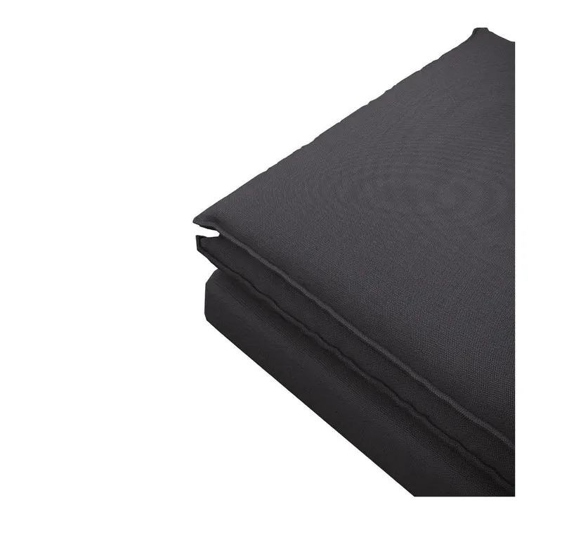 Pouf AARON Tissu tramé