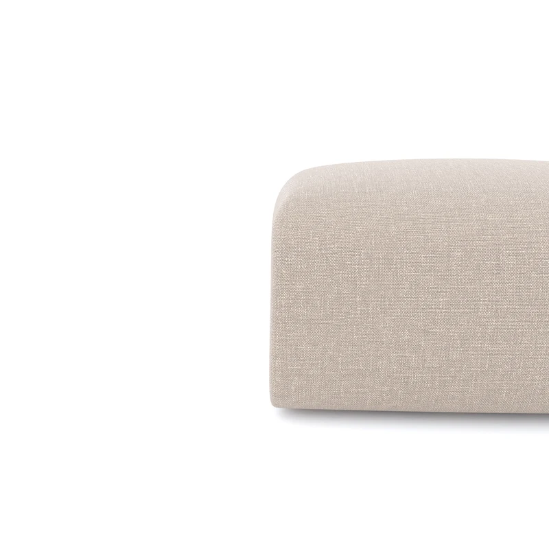 Pouf MYRA Tissu tramé