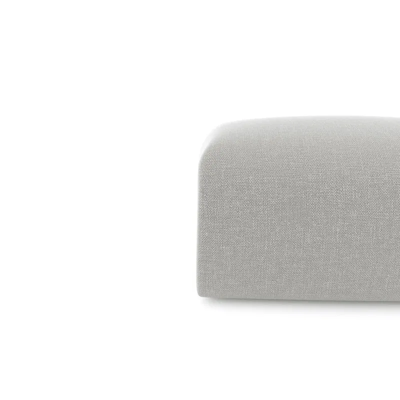 Pouf MYRA Tissu tramé
